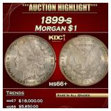 1899-s Morgan Dollar $1 ms66+ SEGS