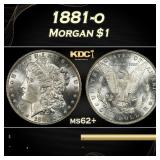 1881-o Morgan Dollar $1 Grades ms62+