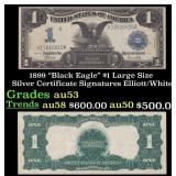 1899 $1 large size Silver Certificate "Black Eagle
