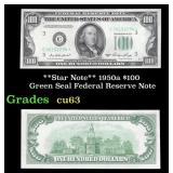 **Star Note** 1950a $100 Green Seal Federal Reserv