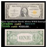 1935A $1 Silver Certificate North Africa WWII Emer