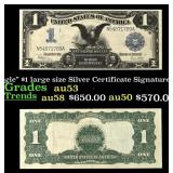 1899 $1 large size Silver Certificate "Black Eagle