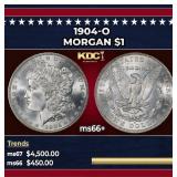 1904-o Morgan Dollar $1 ms66+ SEGS