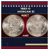 1883-o Morgan Dollar $1 Grades ms62