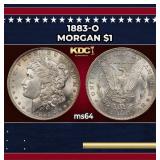 1883-o Morgan Dollar $1 Grades ms64