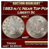 1831 O-119 Capped Bust Half Dollar Toned 50c ms63