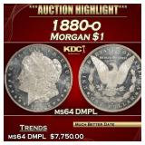 1880-o Morgan Dollar $1 ms64 DMPL SEGS