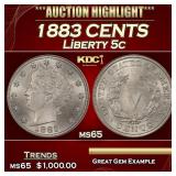 1943-d Lincoln Cent Near Top Pop! 1c ms67+ SEGS