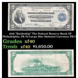 1918 $2 Large Size National Currency "Battleship"