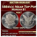 1884-cc Morgan Dollar Near Top Pop $1 ms66+ DMPL S