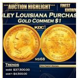 1903 McKinley Louisiana Purchase Gold Commem Dolla