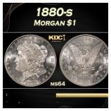 1880-s Morgan Dollar $1 Grades ms64