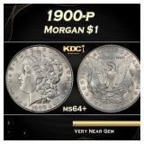 1900-p Morgan Dollar $1 Grades ms64+