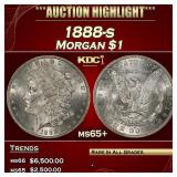 1888-s Morgan Dollar $1 ms65+ SEGS