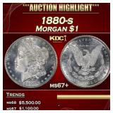 1880-s Morgan Dollar $1 ms67+ SEGS