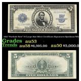 1923 $5 Large Size Silver Certificate "Porthole No