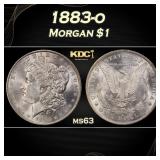 1883-o Morgan Dollar $1 Grades ms63