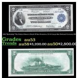 1918 $2 Large Size National Currency "Battleship"