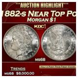 1882-s Morgan Dollar Near Top Pop $1 ms68 SEGS