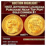 1903 Jefferson Louisiana Purchase Gold Commem Doll