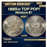 1885-o Morgan Dollar TOP POP! $1 ms68 SEGS