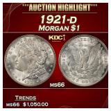 1921-d Morgan Dollar $1 ms66 SEGS