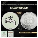 2024 Water Works Monopoly 1oz .999 Silver Round Co