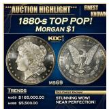 1880-s Morgan Dollar TOP POP! $1 ms69 SEGS