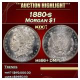 1880-s Morgan Dollar $1 ms66+ DMPL SEGS