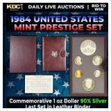 1984 Prestige Proof Set - Last set in the Leather