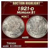1921-d Morgan Dollar $1 ms66 SEGS