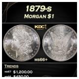 1879-s Morgan Dollar $1 ms66+ SEGS