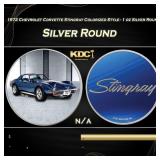 1972 Chevrolet Corvette Stingray Colorized Style -