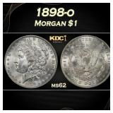 1898-o Morgan Dollar $1 Grades ms62