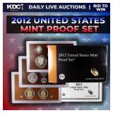 Rare KEY 2012 United States Mint Proof Set - 14 Co