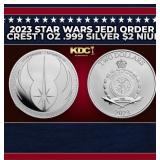 2023 Star Wars Jedi Order Crest 1 oz .999 Silver $