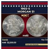1902-s Morgan Dollar $1 ms65 SEGS