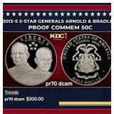 2013-S 5-Star Generals Arnold & Bradley Proof Mode