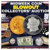 Midweek Coin BLOWOUT Collector Coin Auction 49FP