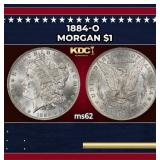 1884-o Morgan Dollar $1 Grades ms62