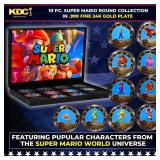 10 Coin Super Mario World Gold Plated Round Collec