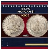 1883-o Morgan Dollar $1 Grades ms62