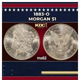 1883-o Morgan Dollar $1 Grades ms62