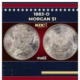 1883-o Morgan Dollar $1 Grades ms63