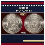 1900-o Morgan Dollar $1 Grades ms62