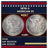 1878-s Morgan Dollar $1 ms66+ SEGS