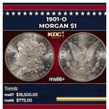 1901-o Morgan Dollar $1 ms66+ SEGS