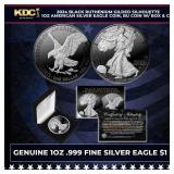 2024 Black Ruthenium Gilded Silhouette 1oz America