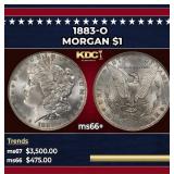 1883-o Morgan Dollar $1 ms66+ SEGS