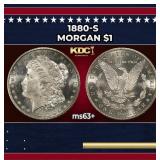1880-s Morgan Dollar $1 Grades ms63+